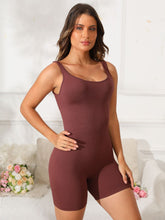 Load image into Gallery viewer, Scoop Neck Wide Strap Active Romper
