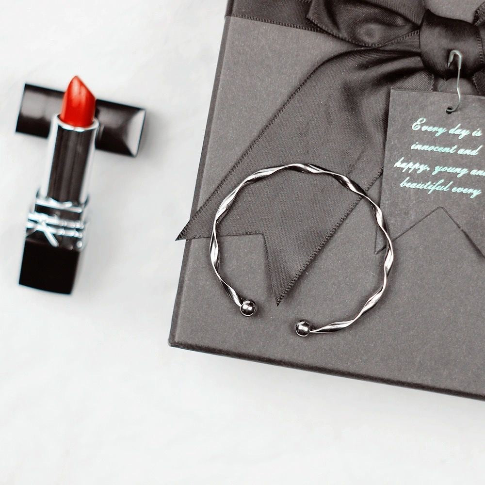 Wave Length Manifestation Pattern Simple Special-interest Design Bracelet UNISEX