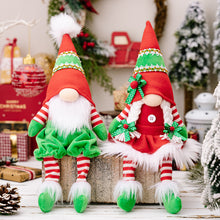 Load image into Gallery viewer, Striped Christmas Faceless Gnome
