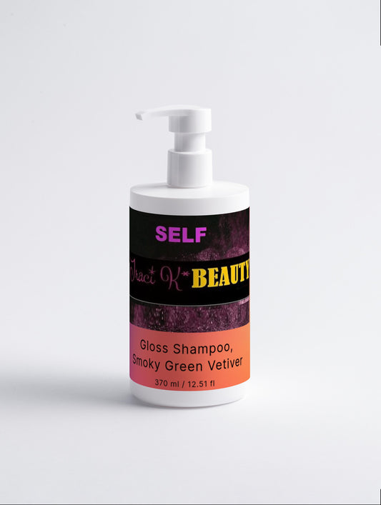 SELF by Traci K Beauty Gloss Shampoo, Smoky Green Vetiver