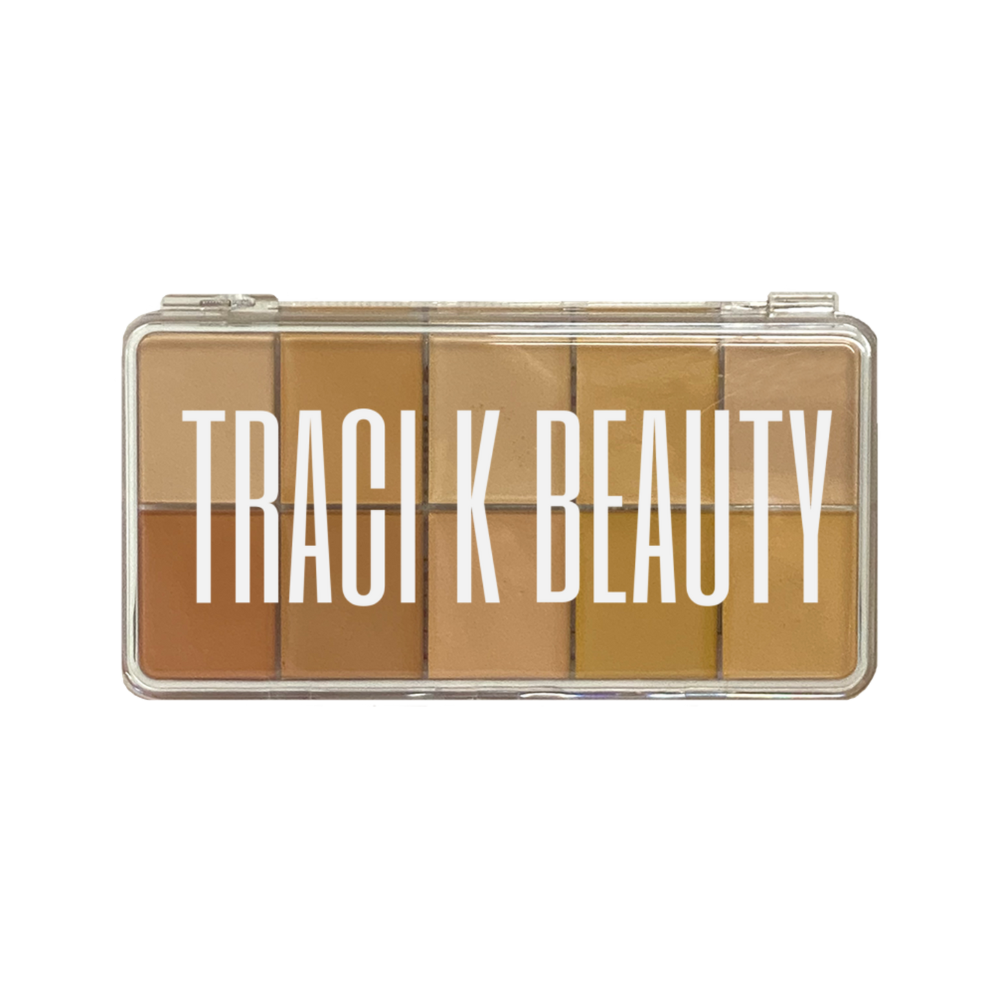 HD Cream Foundation Light Palette (10) - Large