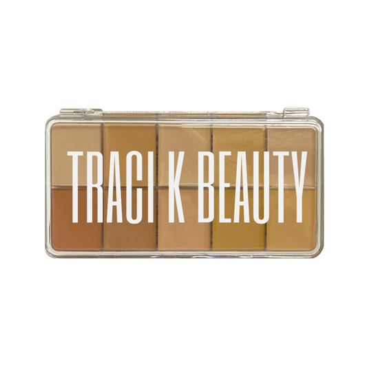 HD Cream Foundation Light Palette (10) - Large