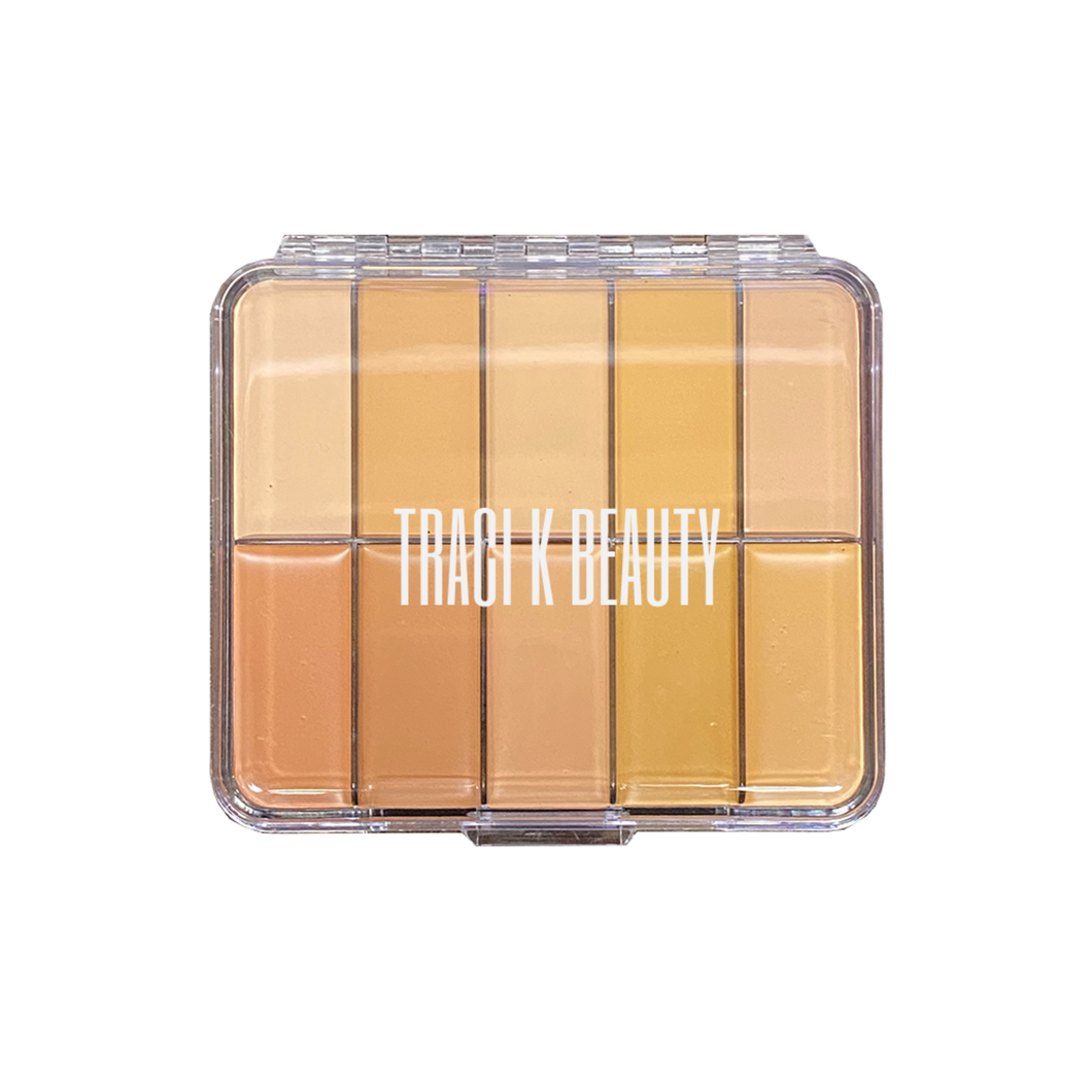 HD Cream Foundation Light Palette Mini