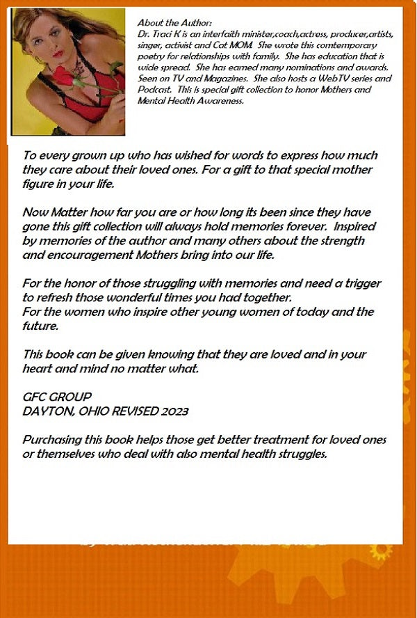 Memories of Mothers With Love Book🌺- Special revised Personalized Version+ Swag