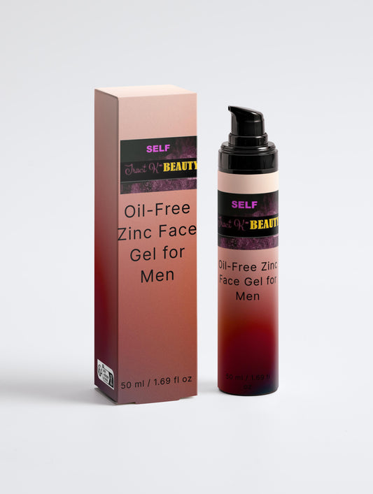 SELF BY TRACI K BEAUTY - Oil-Free Zinc Face Gel for Men