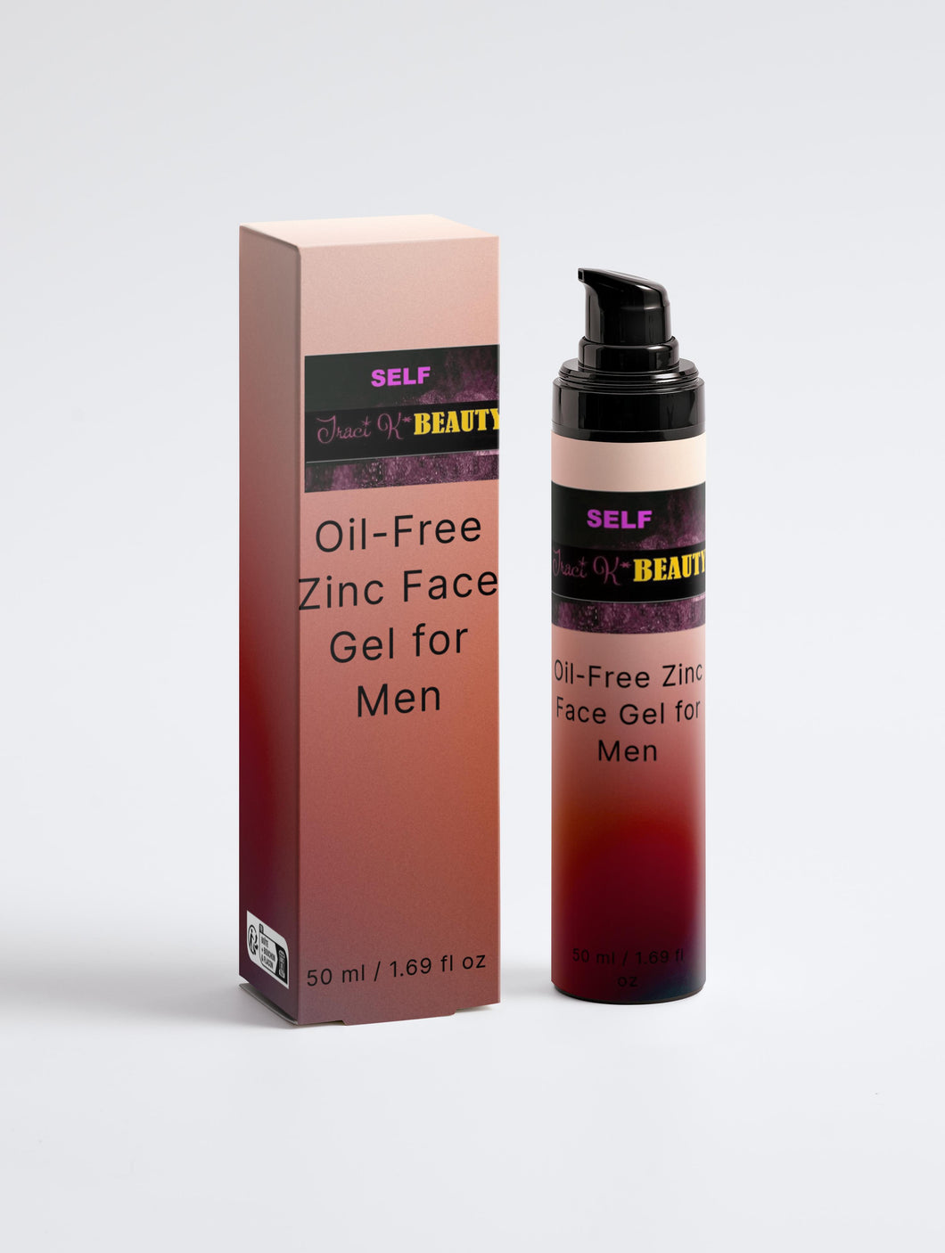 SELF BY TRACI K BEAUTY - Oil-Free Zinc Face Gel for Men