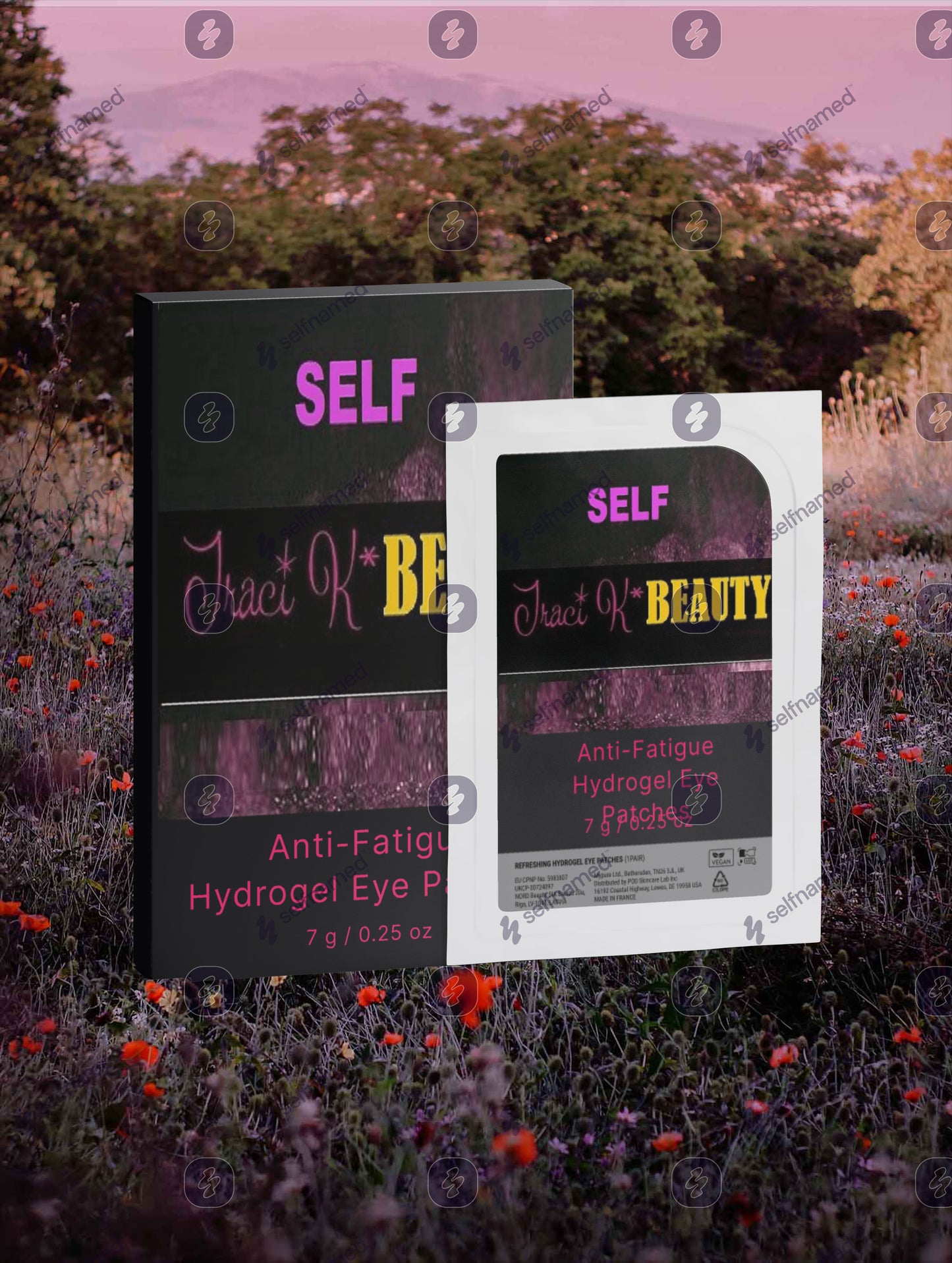 Anti-Fatigue Hydrogel Eye Patches