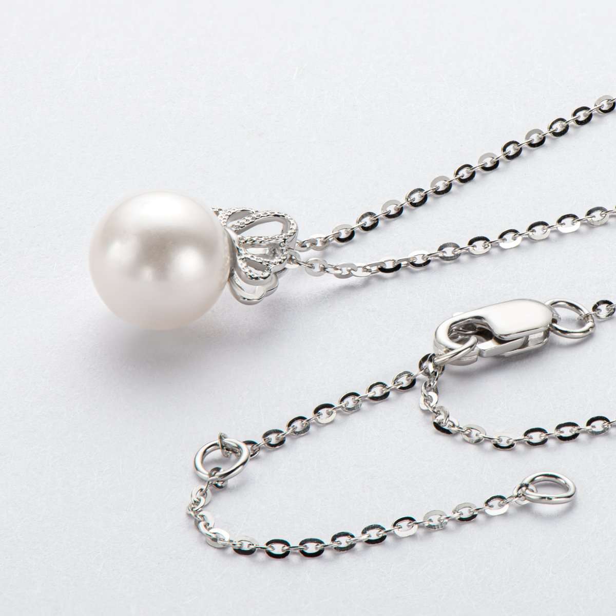 👑Ashes to Beauty Luxury Princess Crown Genuine Freshwater Pearl Pendant Necklace