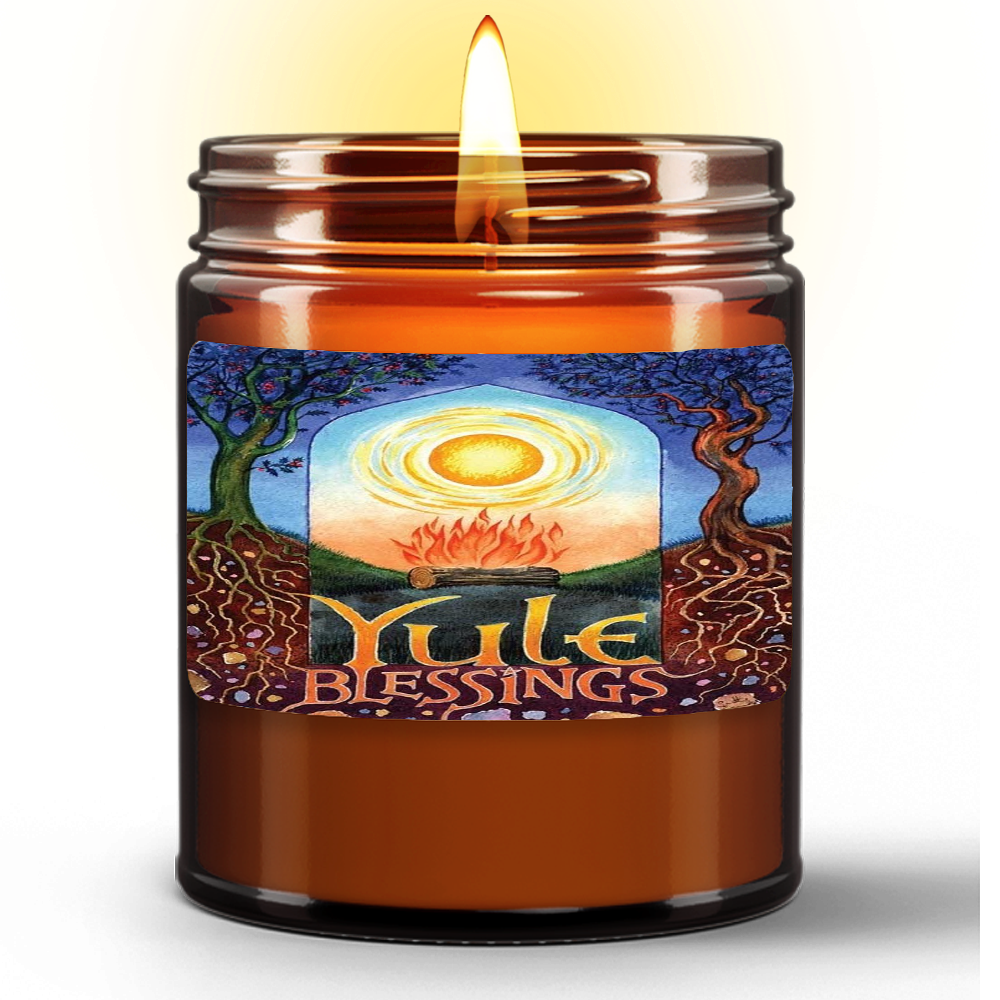 Yule Blessings Ritual Candle ( Zen Collection)