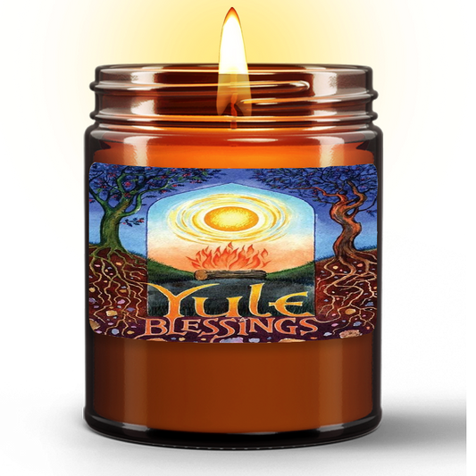 Yule Blessings Ritual Candle ( Zen Collection)