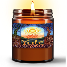 Load image into Gallery viewer, Yule Blessings Ritual Candle ( Zen Collection)

