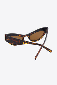 Traci K Collection UV400 Rhinestone Trim Cat-Eye Sunglasses