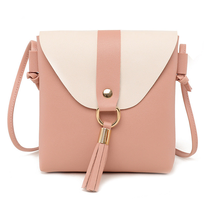 TV mobile phone bag shoulder diagonal bag mini parcel zero bag female PU