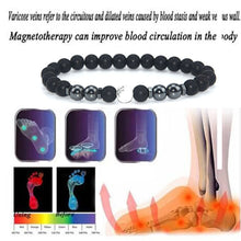 Load image into Gallery viewer, Magnetic Therapy Varicose Veins Spider Veins  accessories new classical fashion magnet chain seven colored stone sand gravel
