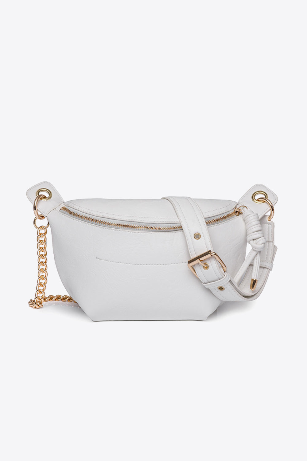 Traci K  PU Leather Chain Strap Crossbody Bag