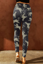 Load image into Gallery viewer, Animal Printed Distressed High Waist Leggings
