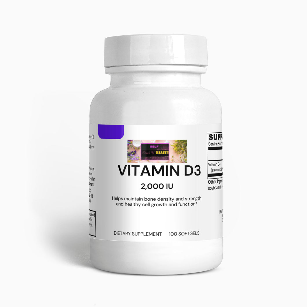Self-Vitamin D3 2,000 IU