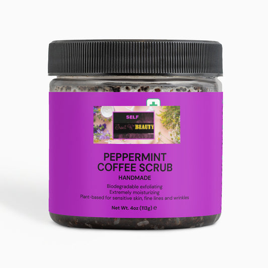 Peppermint Coffee Scrub