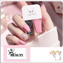 Load image into Gallery viewer, 💅Traci K Beauty Nail Polish New fast-drying Long shelf lasting double color sequin armor oil free toaster oil set make-up
