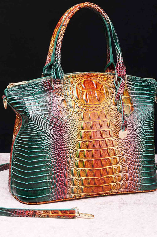 Traci K Gradient PU Leather Handbag ( Pick Your Color)