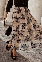 Load image into Gallery viewer, Embroidered High Waist Maxi Skirt
