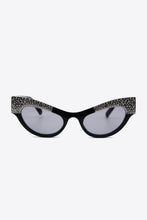 Load image into Gallery viewer, Traci K Collection UV400 Rhinestone Trim Cat-Eye Sunglasses
