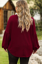 Load image into Gallery viewer, Plus Size MERRY CHRISTMAS Dropped Shoulder Top
