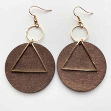 Load image into Gallery viewer, Geometric Drop Earrings
