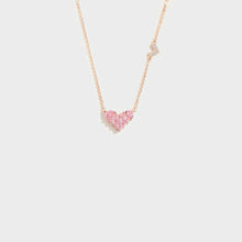 Load image into Gallery viewer, Heart Shape Rose Gold-Plated Pendant Necklace
