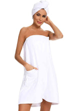 Load image into Gallery viewer, Strapless Robe with pocket
