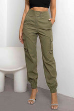 Load image into Gallery viewer, High Waist Cargo Pants

