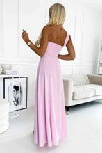 Load image into Gallery viewer, One-Shoulder Sleeveless Maxi Dress
