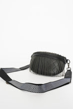 Load image into Gallery viewer, PU Leather Studded Sling Bag with Fringes
