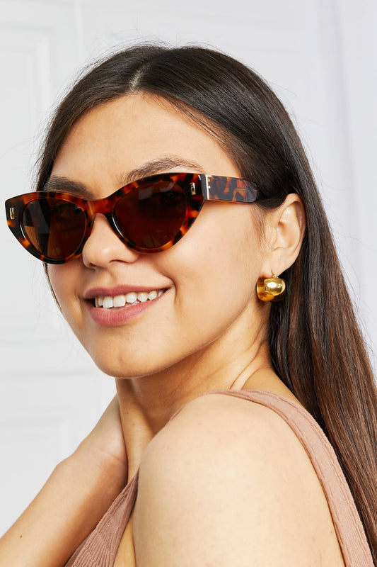 Traci K Collection Tortoiseshell Acetate Frame Sunglasses
