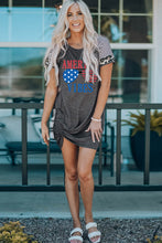 Load image into Gallery viewer, AMERICA VIBES Graphic Twisted Dress
