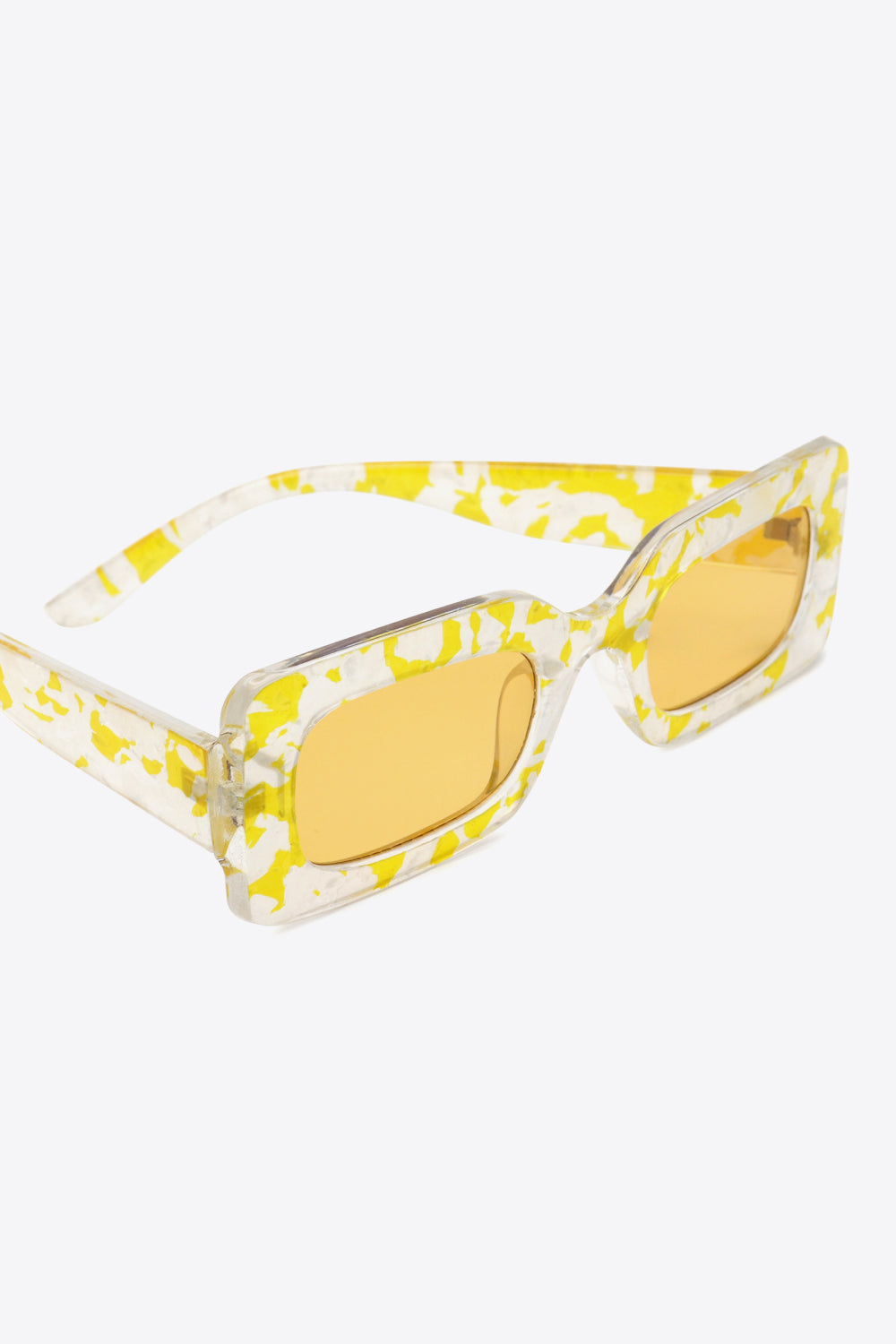 Traci K Collection Tortoiseshell Rectangle Polycarbonate Sunglasses