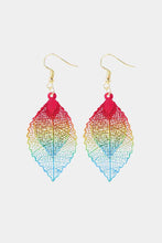 Load image into Gallery viewer, Leaf Shape Dangle Earrings
