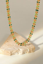 Load image into Gallery viewer, Leaf Chain Lobster Clasp Necklace
