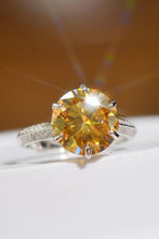 Load image into Gallery viewer, Living Your Life Moissanite 6-Prong Ring
