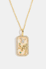 Load image into Gallery viewer, Rhinestone Constellation Pendant Copper Necklace

