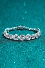 Load image into Gallery viewer, 925 Sterling Silver 10.4 Carat Moissanite Bracelet
