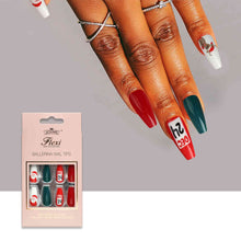 Load image into Gallery viewer, 30-Piece Christmas Theme ABS Press-On Nails
