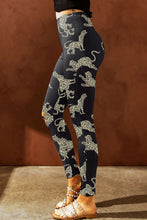 Load image into Gallery viewer, Animal Printed Distressed High Waist Leggings
