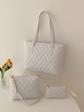 Load image into Gallery viewer, Traci K Three-Piece PU Leather Bag Set
