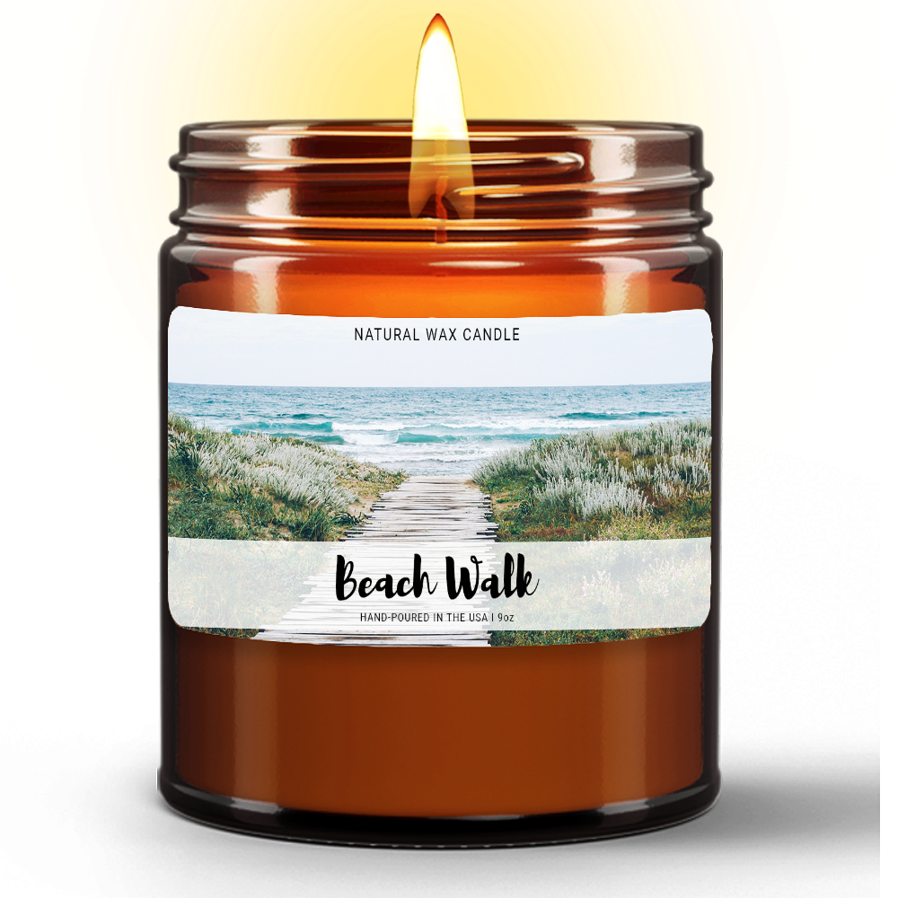 Take a Walk on the Beach Meditation Candle ( Zen Collection)