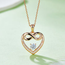 Load image into Gallery viewer, Moissanite 925 Sterling Silver Heart Necklace
