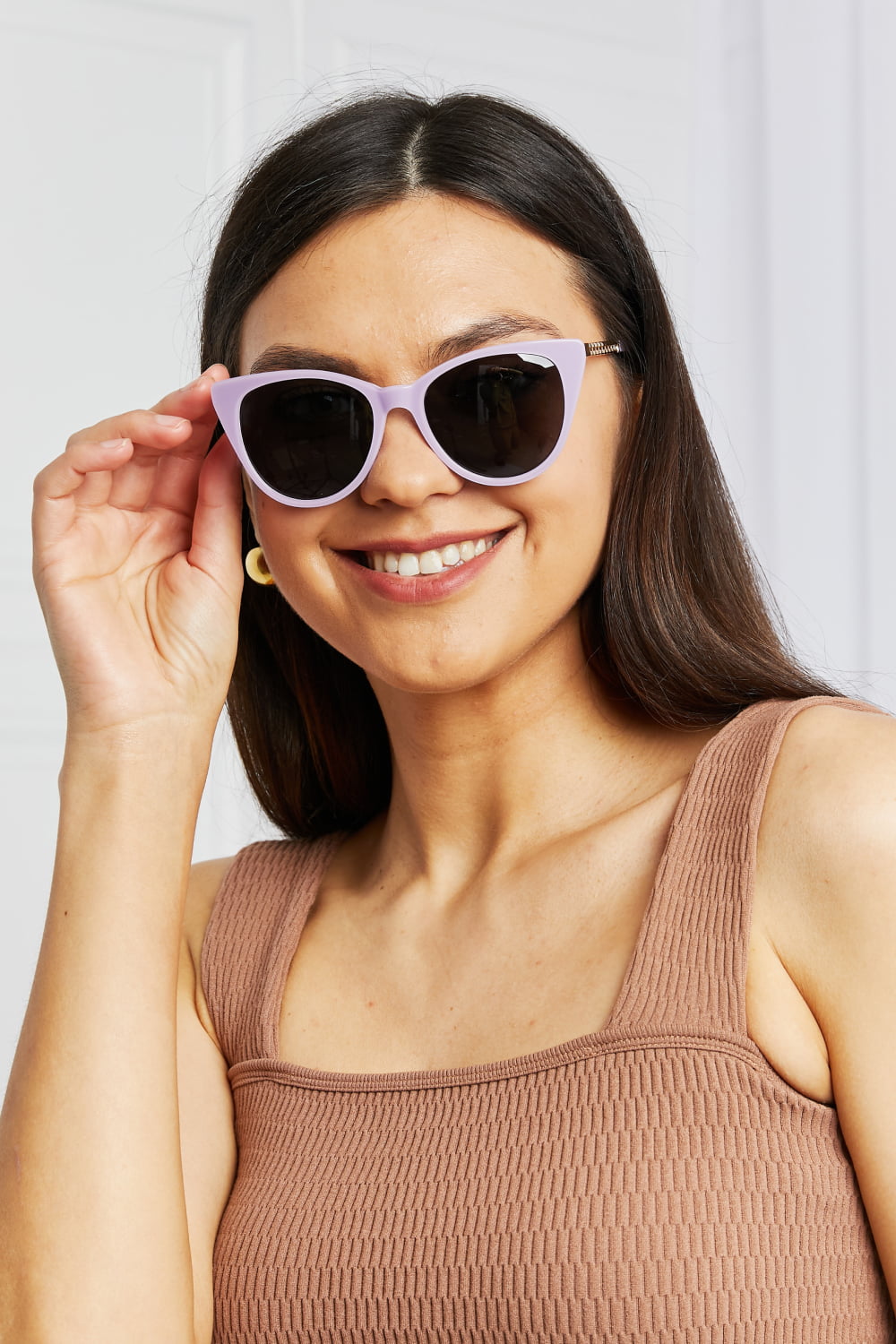 Traci K Collection Cat-Eye Acetate Frame Sunglasses