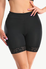 Load image into Gallery viewer, Full Size Lace Trim Lifting Pull-On Shaping Shorts
