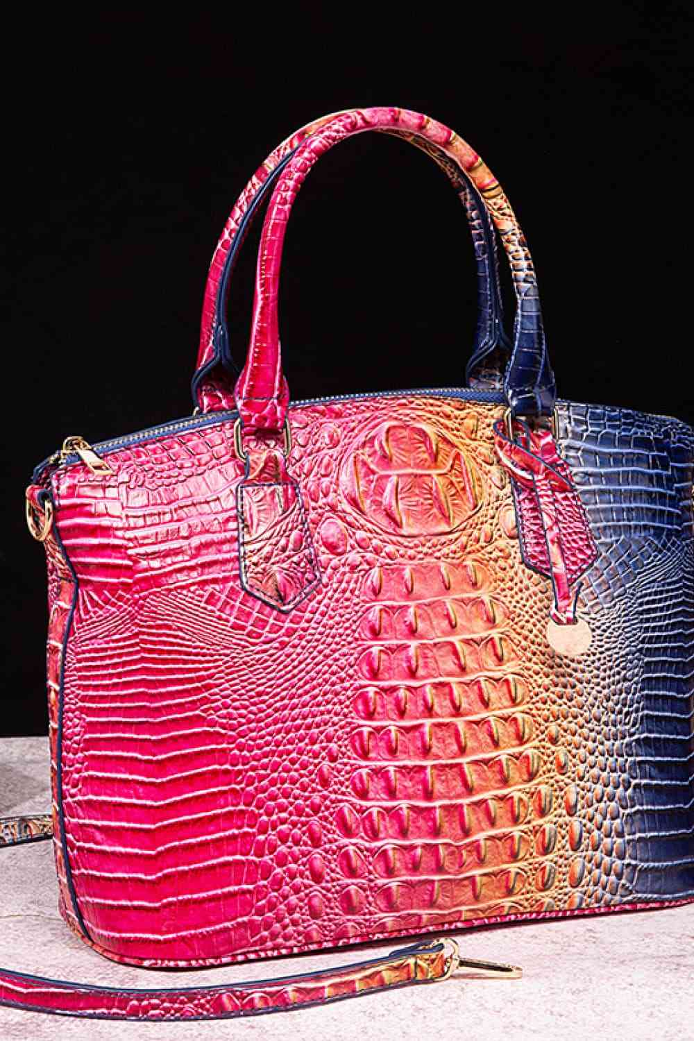 Traci K Gradient PU Leather Handbag ( Pick Your Color)