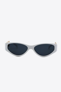 Traci K Collection Chain Detail Temple Cat Eye Sunglasses